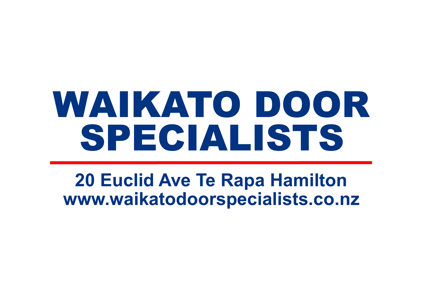 Waikato Door Specialists Ltd